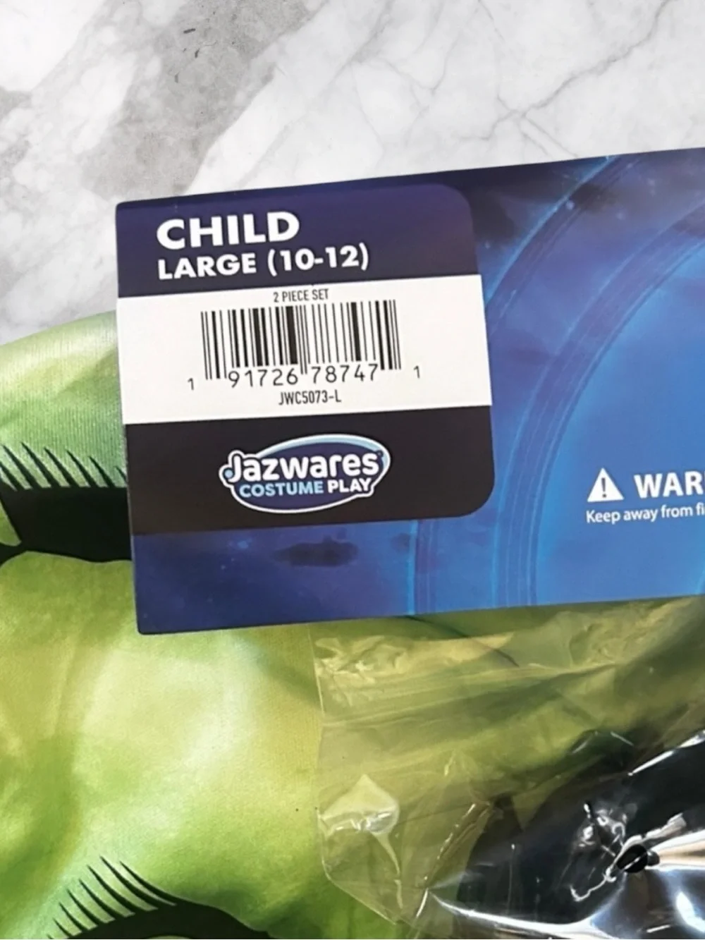 NEW Marvel Avengers Hulk Kids Costume - Muscle Chest Size Large - Picture 6 of 6